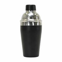 Cocktail Shaker  Stainless - Black