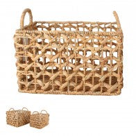 Set 2 Water Hyacinth Baskets